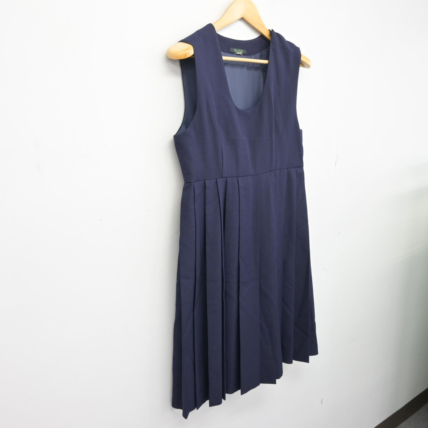 【中古】熊本県 白川中学校 女子制服 1点 (ジャンパースカート) sf097452
