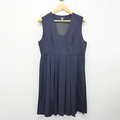 【中古】熊本県 白川中学校 女子制服 3点 (セーラー服・ジャンパースカート) sf097454