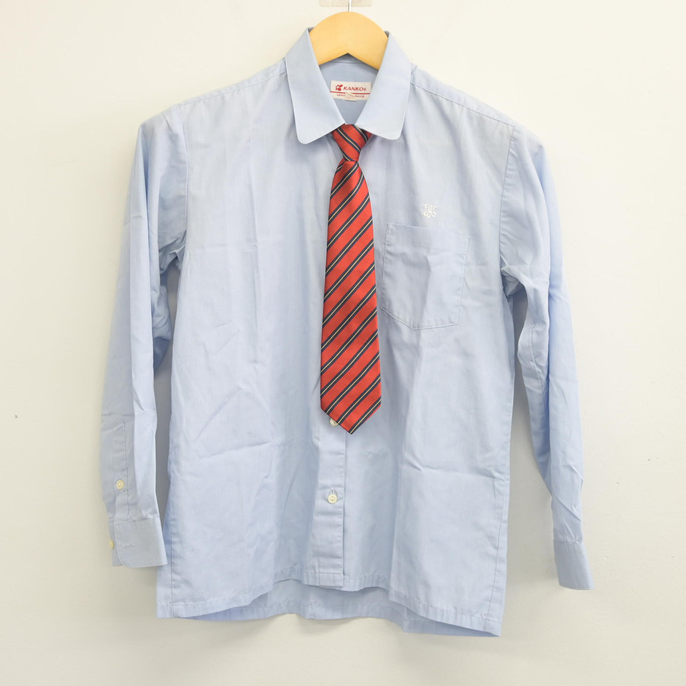 【中古】佐賀県 厳木高等学校 女子制服 4点 (ブレザー・シャツ・スカート) sf097544
