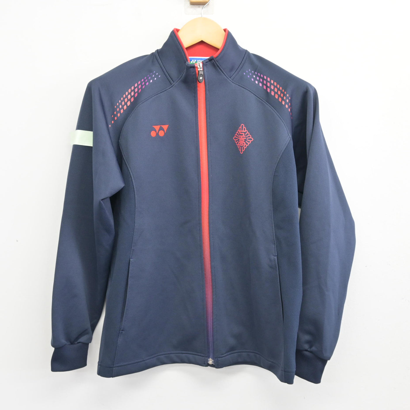 【中古】福島県 勿来工業高等学校 女子制服 2点 (ジャージ 上・ジャージ 下) sf097549