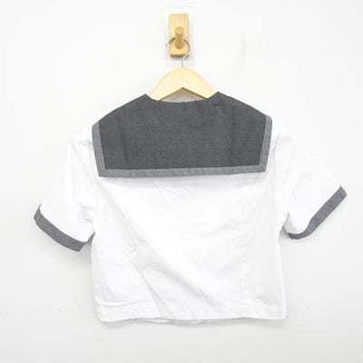 【中古】岡山県 山陽学園高等学校 女子制服 2点 (ニット・セーラー服) sf097578