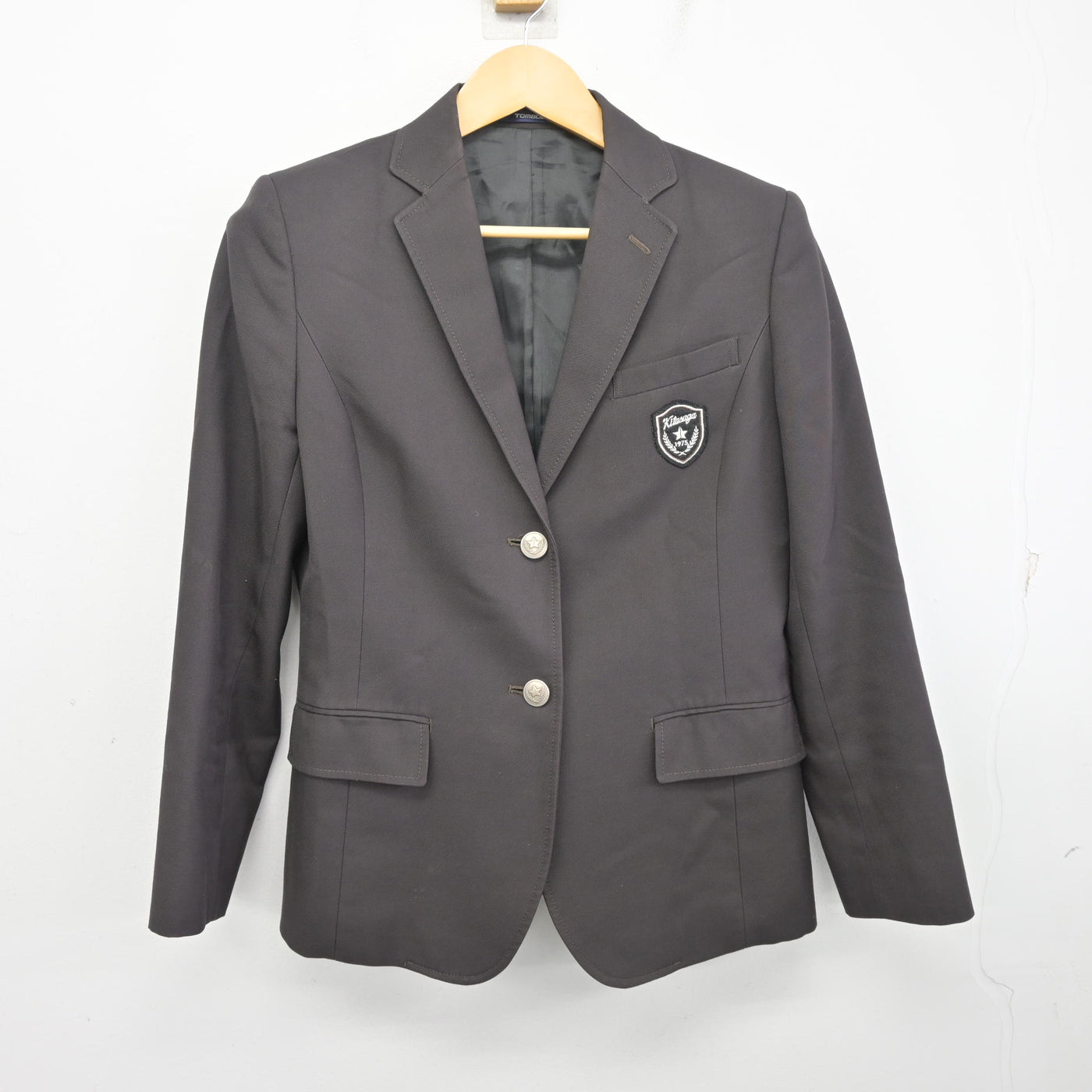 【中古】京都府 北嵯峨高等学校 女子制服 3点 (ブレザー・スカート) sf097582