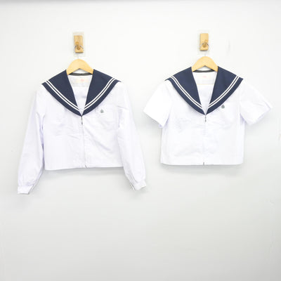 【中古】愛知県 津島高等学校/旧制服 女子制服 2点 (セーラー服) sf097590