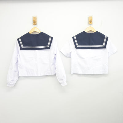 【中古】愛知県 津島高等学校/旧制服 女子制服 2点 (セーラー服) sf097590