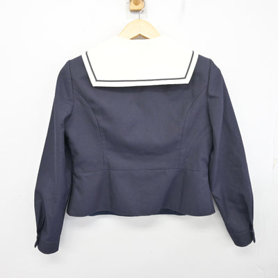 【中古】岐阜県 大垣商業高等学校 女子制服 2点 (セーラー服・スカート) sf097591