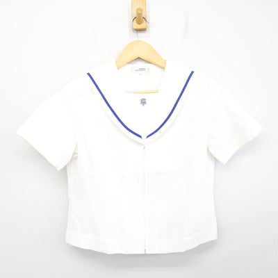 【中古】岐阜県 大垣商業高等学校 女子制服 2点 (セーラー服・スカート) sf097593
