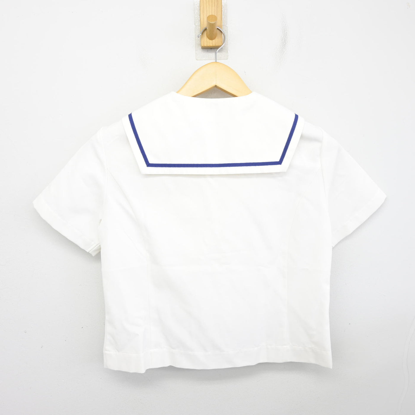 【中古】岐阜県 大垣商業高等学校 女子制服 2点 (セーラー服・スカート) sf097593