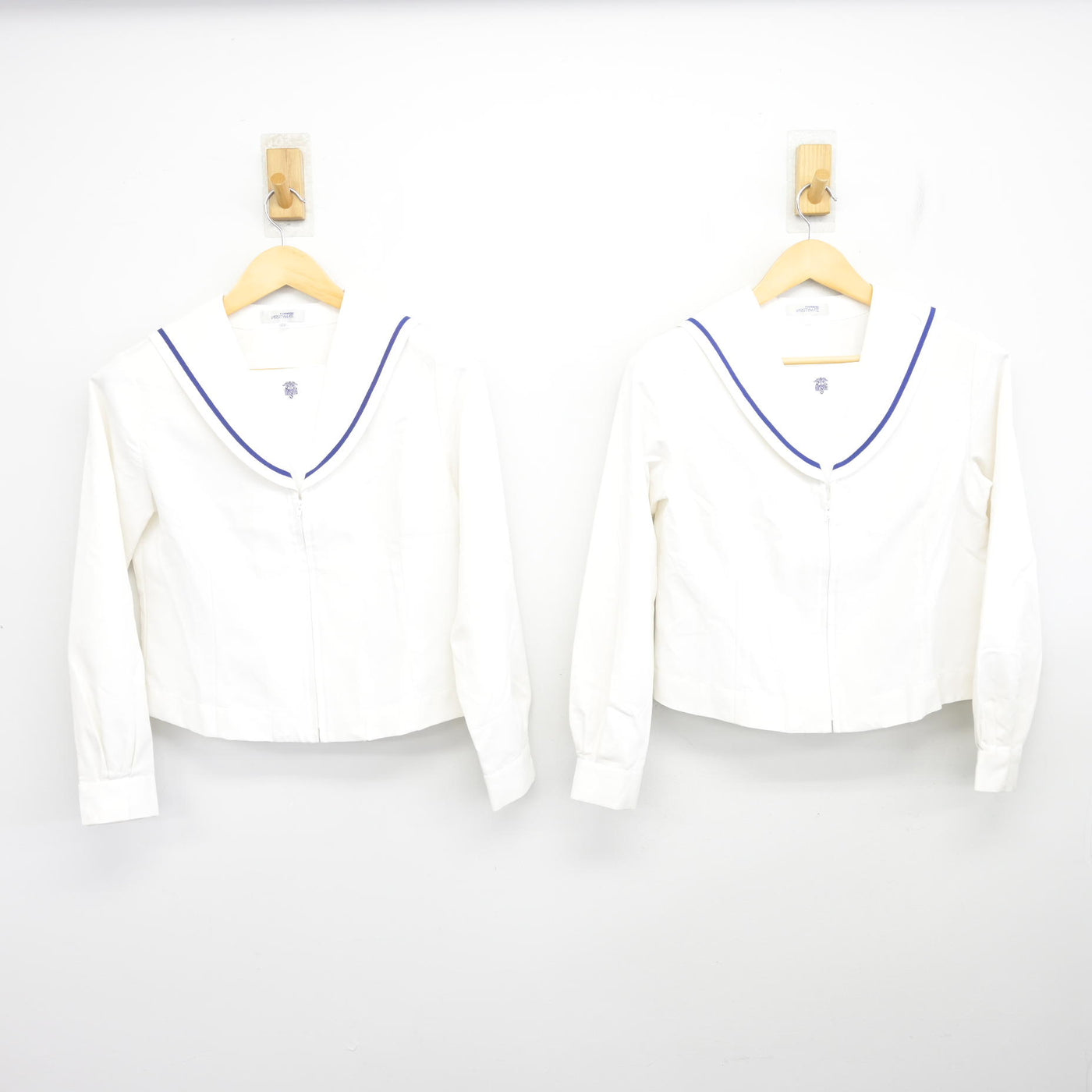 【中古】岐阜県 大垣商業高等学校 女子制服 2点 (セーラー服) sf097594