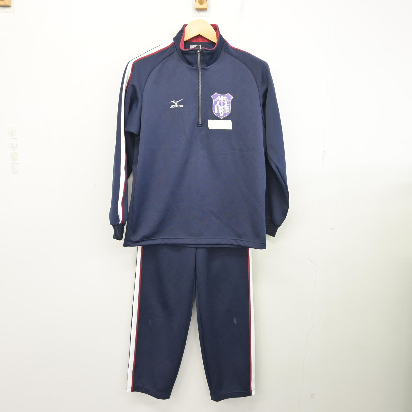 【中古】岐阜県 大垣商業高等学校 女子制服 2点 (ジャージ 上・ジャージ 下) sf097595