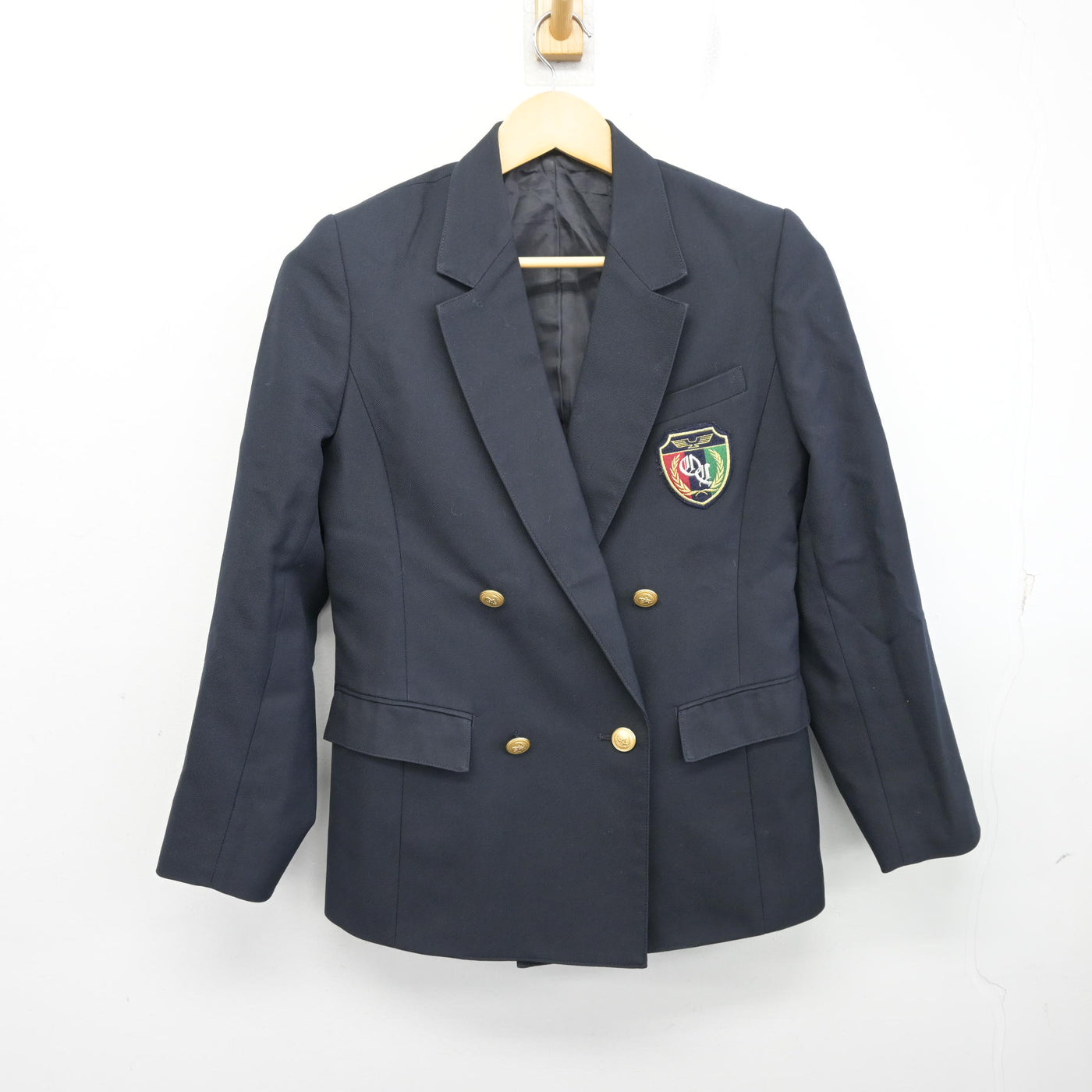 【中古】埼玉県 大宮商業高等学校 女子制服 4点 (ブレザー・スカート) sf097597