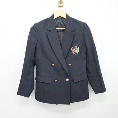 【中古】埼玉県 大宮商業高等学校 女子制服 4点 (ブレザー・スカート) sf097597