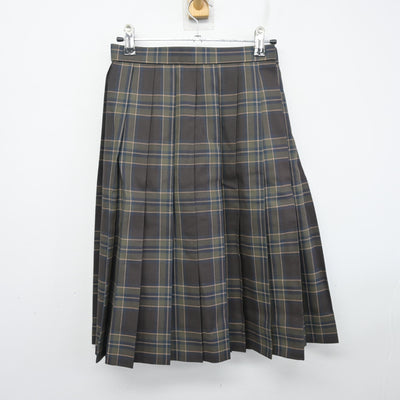 【中古】埼玉県 大宮商業高等学校 女子制服 2点 (ニット・スカート) sf097598
