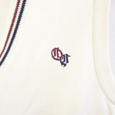【中古】埼玉県 大宮商業高等学校 女子制服 2点 (ニットベスト・スカート) sf097599