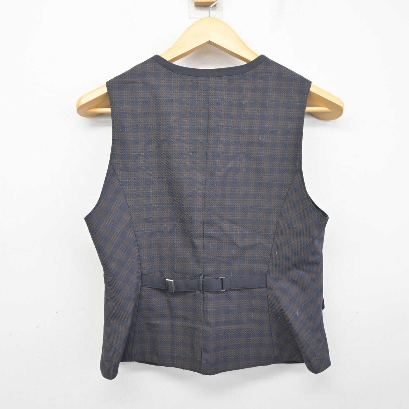 【中古】 事務服 女子制服 2点 (ベスト・スカート) sf097600