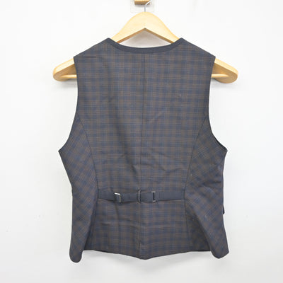 【中古】 事務服 女子制服 2点 (ベスト・スカート) sf097600