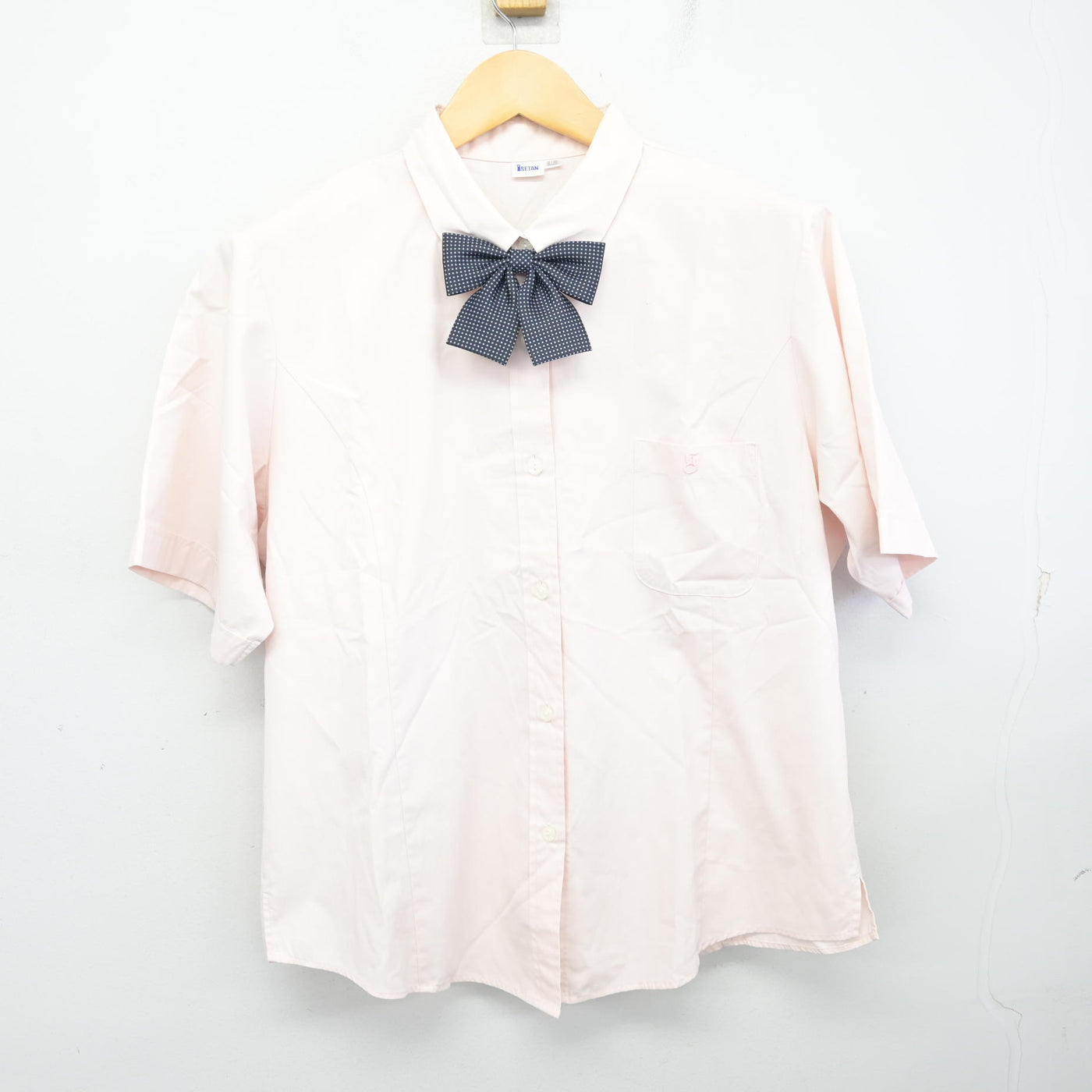 【中古】東京都 下北沢成徳高等学校 女子制服 4点 (ニットベスト・シャツ・スカート) sf097605