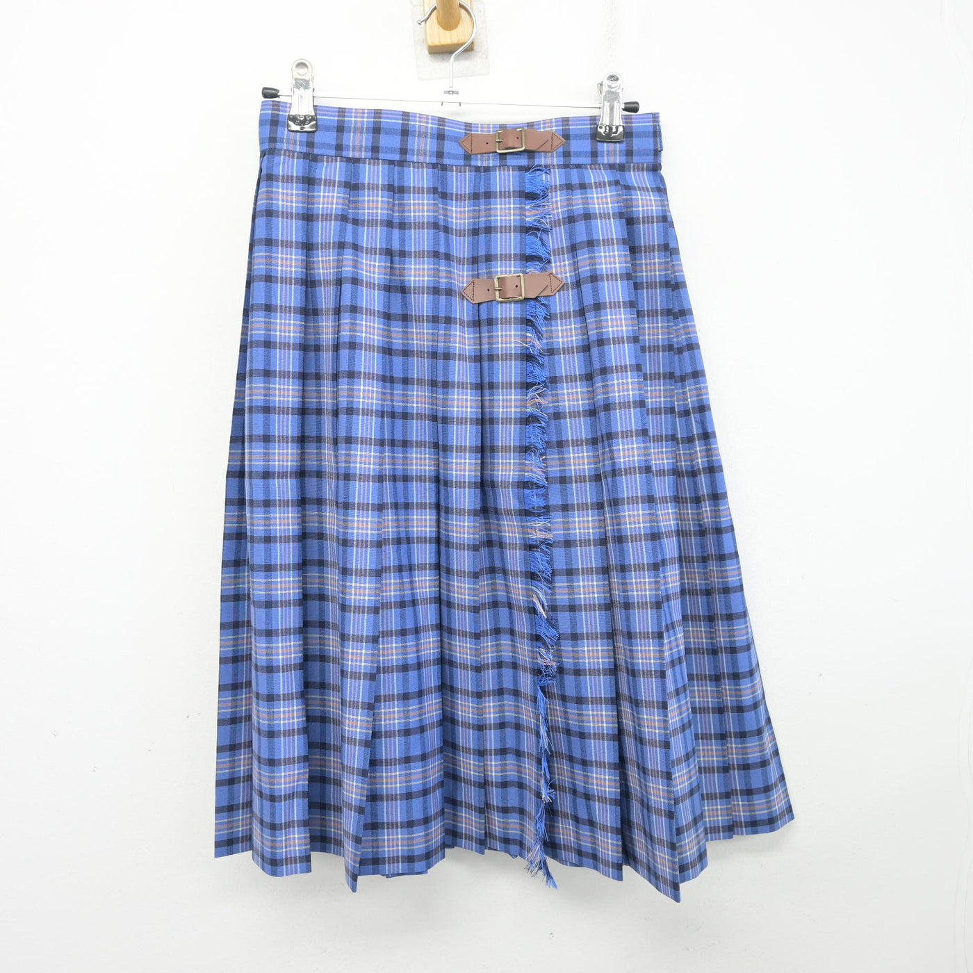 【中古】東京都 下北沢成徳高等学校 女子制服 4点 (ニットベスト・シャツ・スカート) sf097605