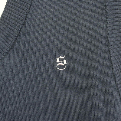 【中古】東京都 下北沢成徳高等学校 女子制服 3点 (ニットベスト・シャツ・スカート) sf097606