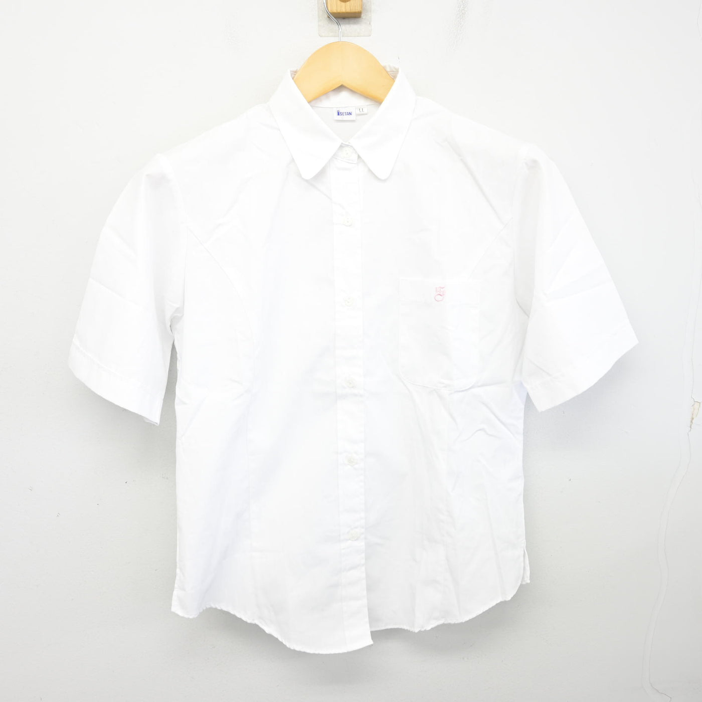 【中古】東京都 下北沢成徳高等学校 女子制服 3点 (ニットベスト・シャツ・スカート) sf097606