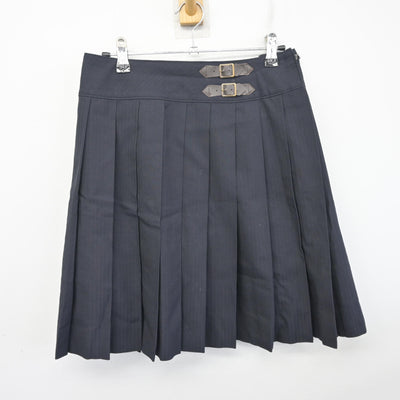 【中古】東京都 下北沢成徳高等学校 女子制服 3点 (ニットベスト・シャツ・スカート) sf097606