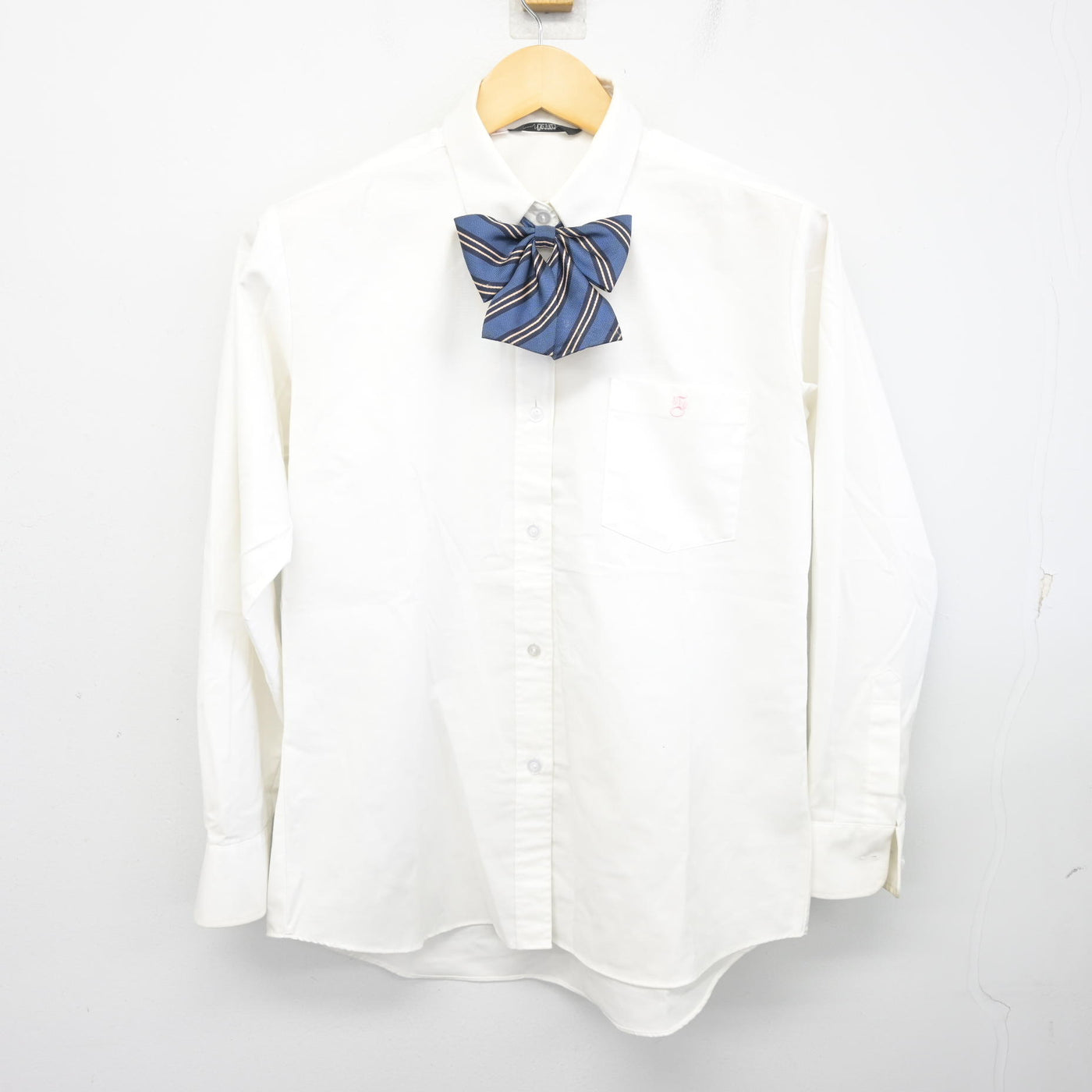 【中古】東京都 下北沢成徳高等学校 女子制服 4点 (ニット・シャツ・スカート) sf097607