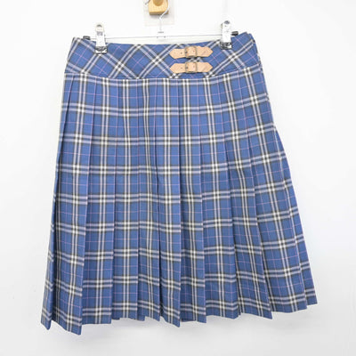 【中古】東京都 下北沢成徳高等学校 女子制服 3点 (ニット・シャツ・スカート) sf097608