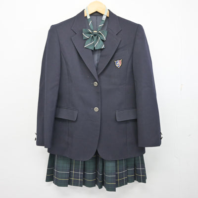 【中古】神奈川県 向上高等学校 女子制服 3点 (ブレザー・スカート) sf097636