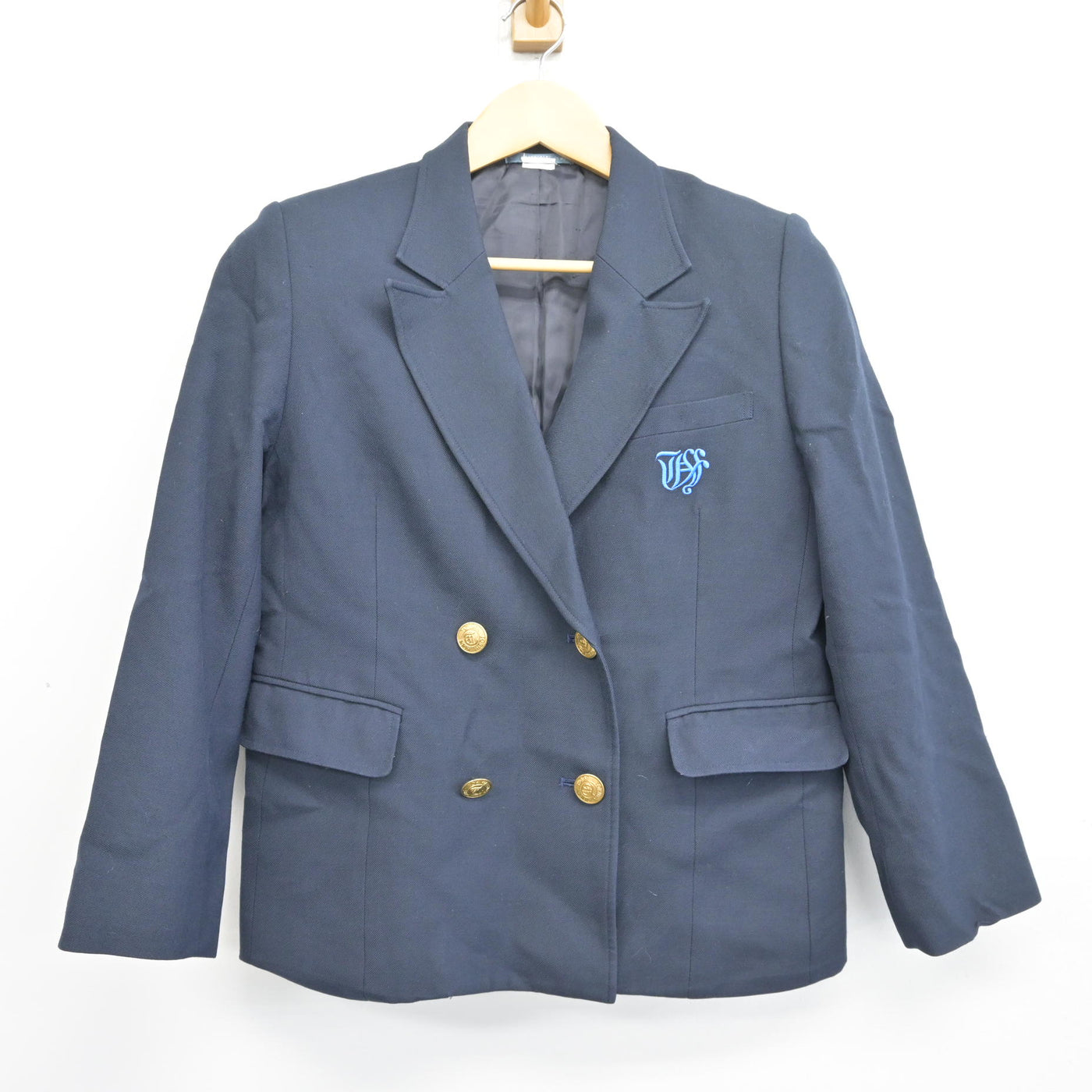 【中古】兵庫県 神戸常盤女子高等学校 女子制服 3点 (ブレザー・ニット) sf097641