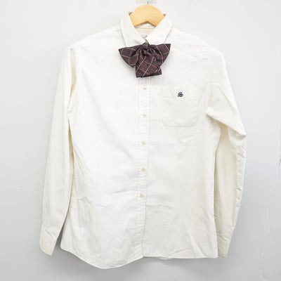 【中古】茨城県 三和高等学校 女子制服 4点 (ブレザー・シャツ・スカート) sf097644