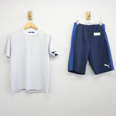 【中古】茨城県 三和高等学校 女子制服 2点 (体操服 上・体操服 下) sf097647