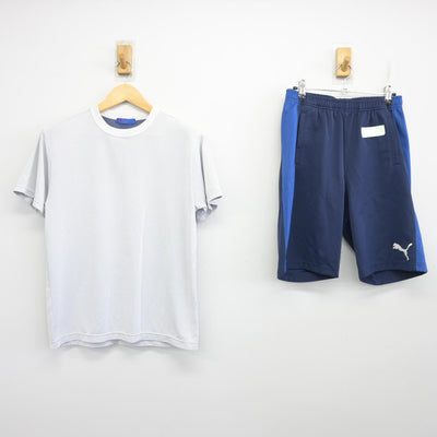 【中古】茨城県 三和高等学校 女子制服 2点 (体操服 上・体操服 下) sf097648