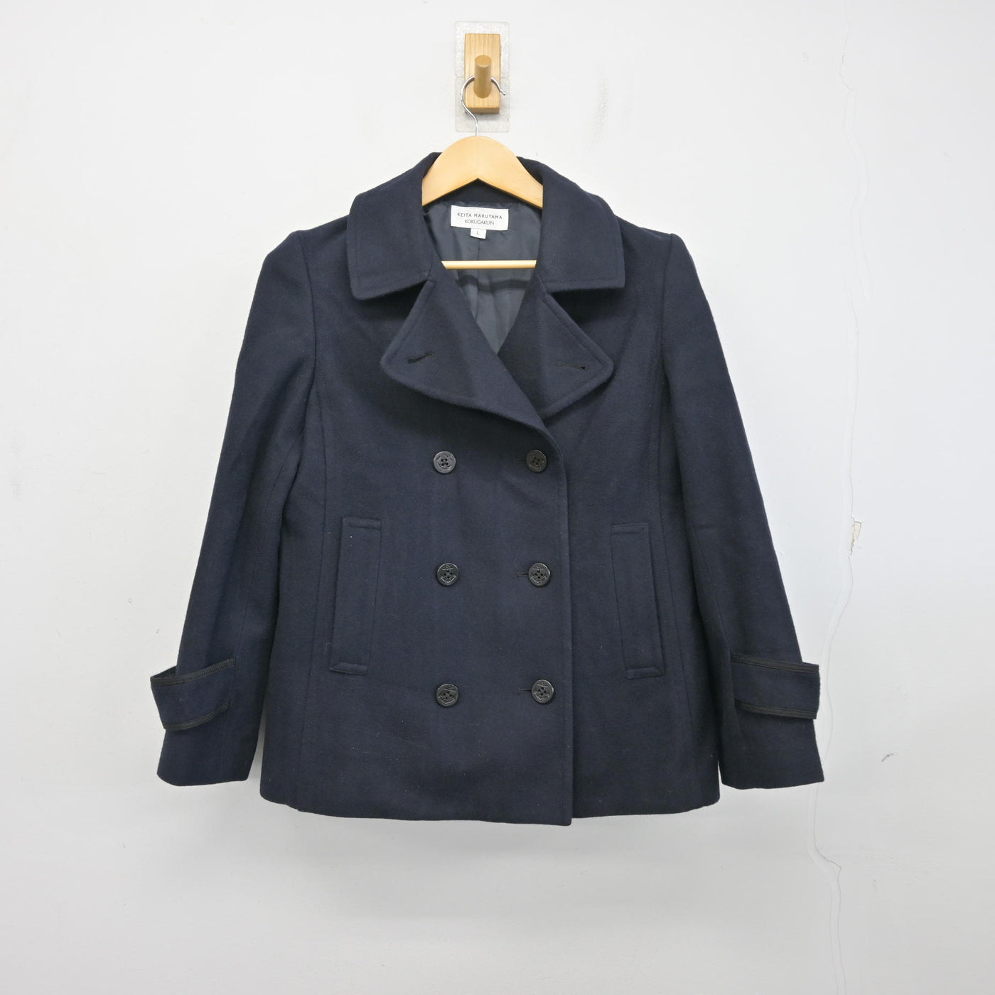 【中古】東京都 國學院高等学校 女子制服 1点 (コート) sf097656