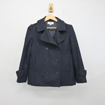【中古】東京都 國學院高等学校 女子制服 1点 (コート) sf097656
