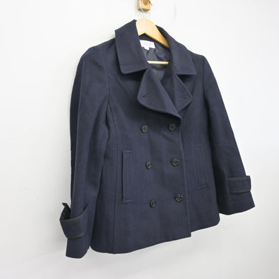 【中古】東京都 國學院高等学校 女子制服 1点 (コート) sf097656