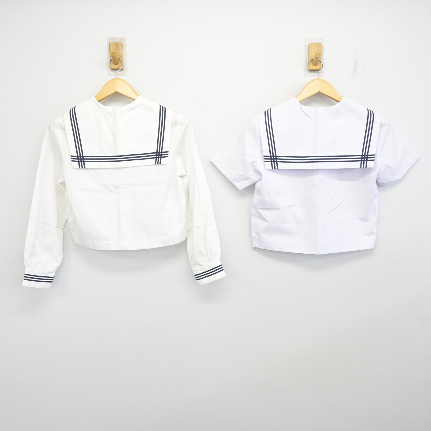 【中古】広島県 尾道北高等学校 女子制服 3点 (セーラー服・セーラー服・スカート) sf097659