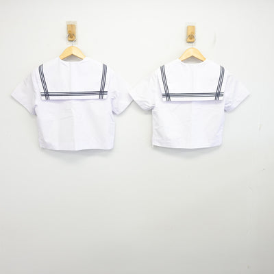 【中古】広島県 尾道北高等学校 女子制服 2点 (セーラー服・セーラー服) sf097661