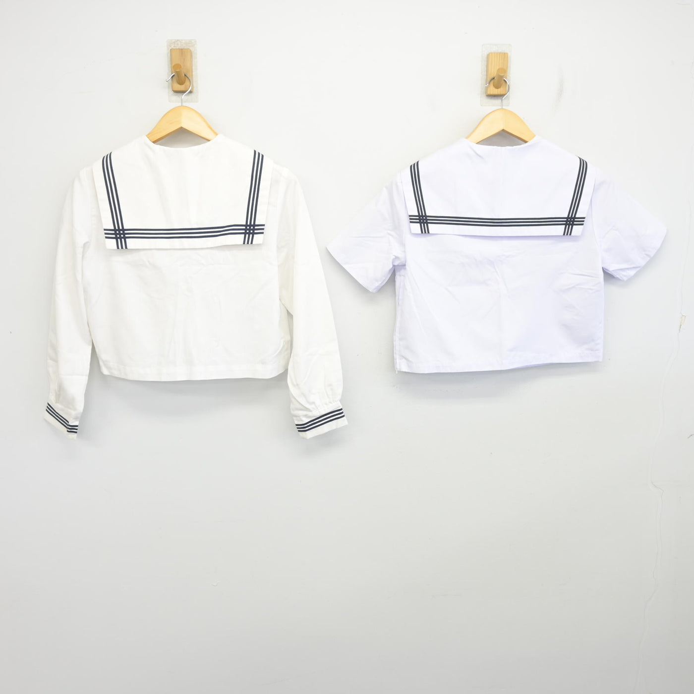【中古】広島県 尾道北高等学校 女子制服 2点 (セーラー服・セーラー服) sf097662