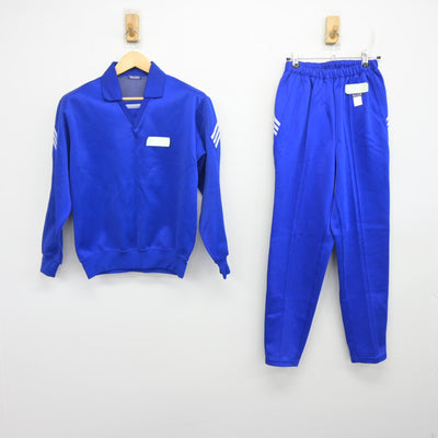 【中古】広島県 尾道北高等学校 女子制服 2点 (ジャージ 上・ジャージ 下) sf097665