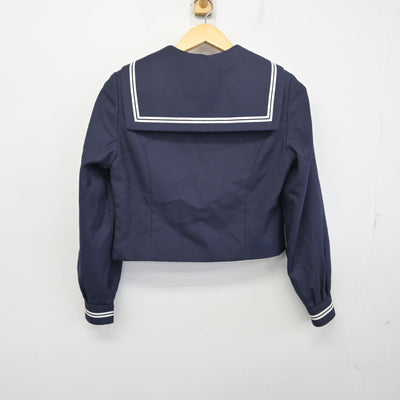 【中古】北海道 札幌東高等学校 女子制服 4点 (セーラー服・スカート) sf097670
