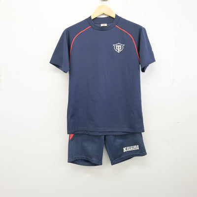 【中古】千葉県 木更津第一中学校 女子制服 2点 (体操服 上・体操服 下) sf097671