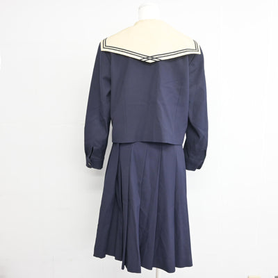 【中古】千葉県 千葉日本大学第一中学校 女子制服 3点 (セーラー服・スカート) sf097672