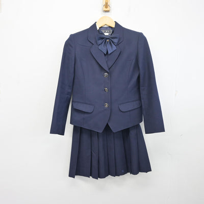 【中古】神奈川県 相模女子大学中学部・高等部 女子制服 3点 (ブレザー・スカート) sf097677