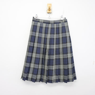 【中古】福岡県 西南学院高等学校 女子制服 5点 (ブレザー・ニット・ブラウス・スカート) sf097683