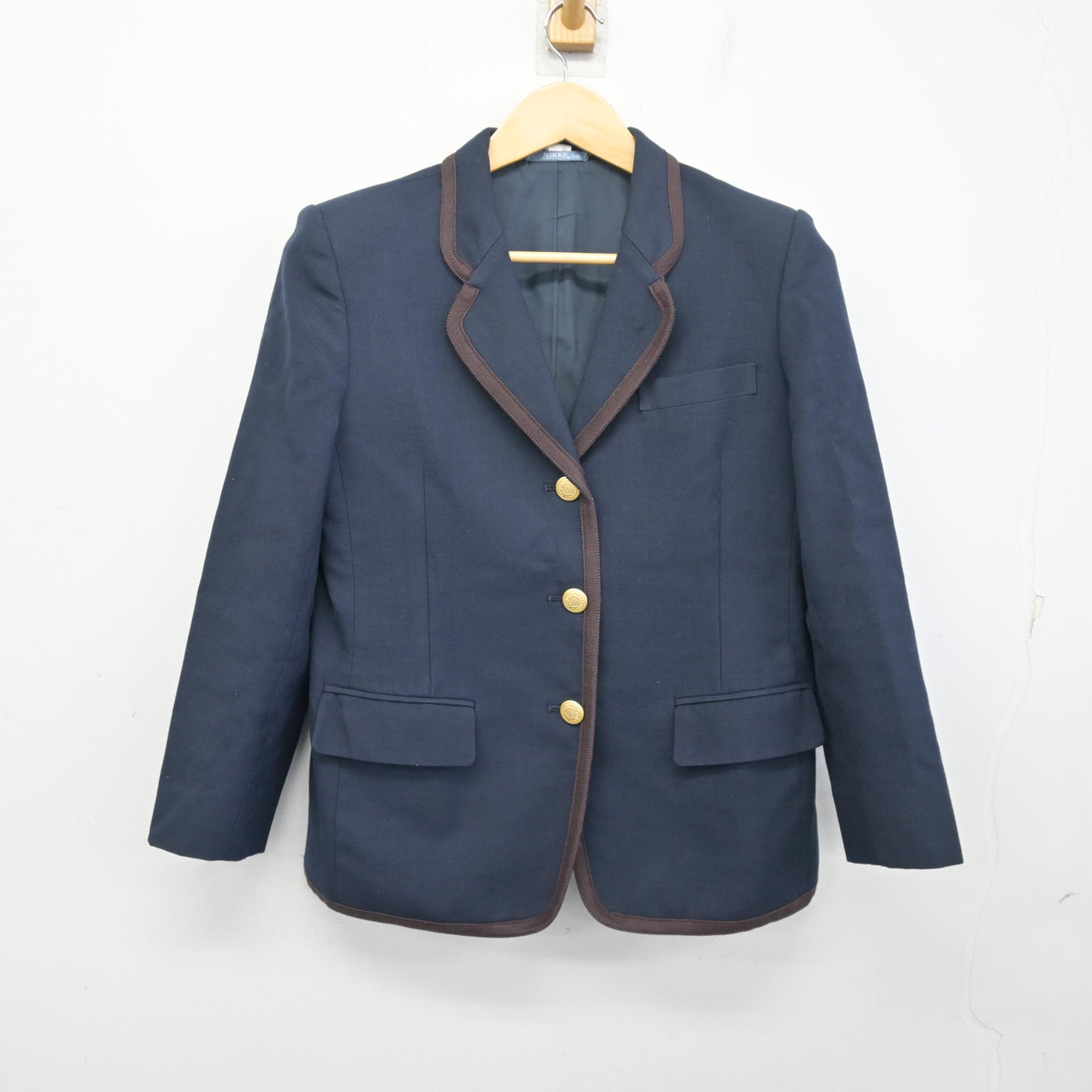 【中古】東京都 愛国学園 愛国高等学校 女子制服 4点 (ブレザー・シャツ・スカート) sf097687