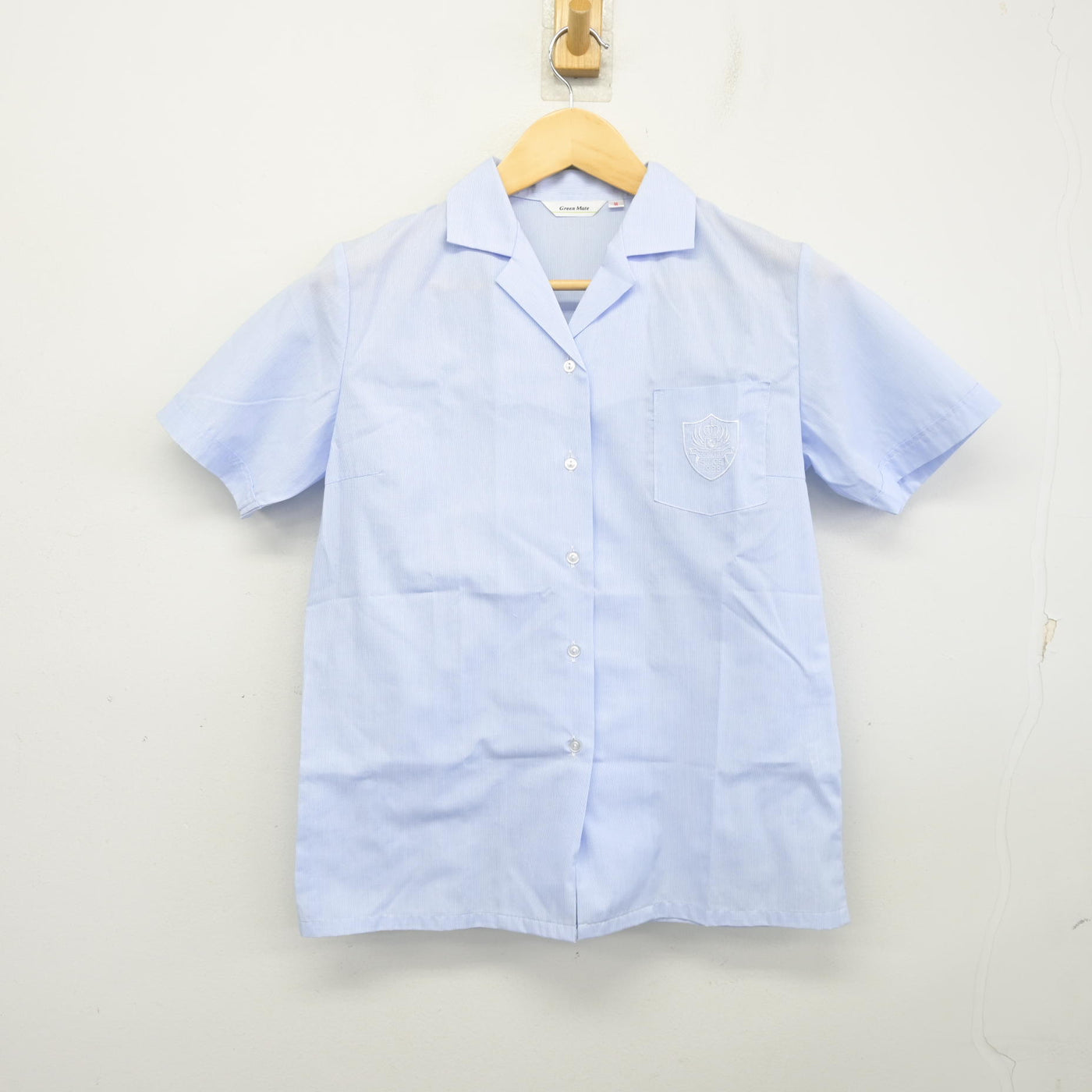 【中古】東京都 愛国学園 愛国高等学校 女子制服 2点 (シャツ・スカート) sf097688