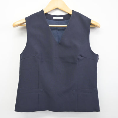 【中古】富山県 藤ノ木中学校 女子制服 4点 (ベスト・スカート) sf097692