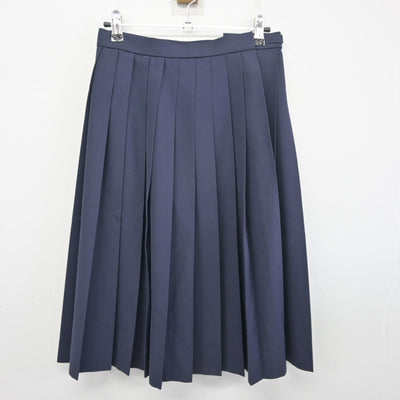 【中古】富山県 藤ノ木中学校 女子制服 4点 (ベスト・スカート) sf097692