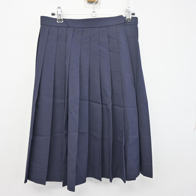 【中古】富山県 富山中部高等学校 女子制服 4点 (ブレザー・ベスト・シャツ・スカート) sf097693