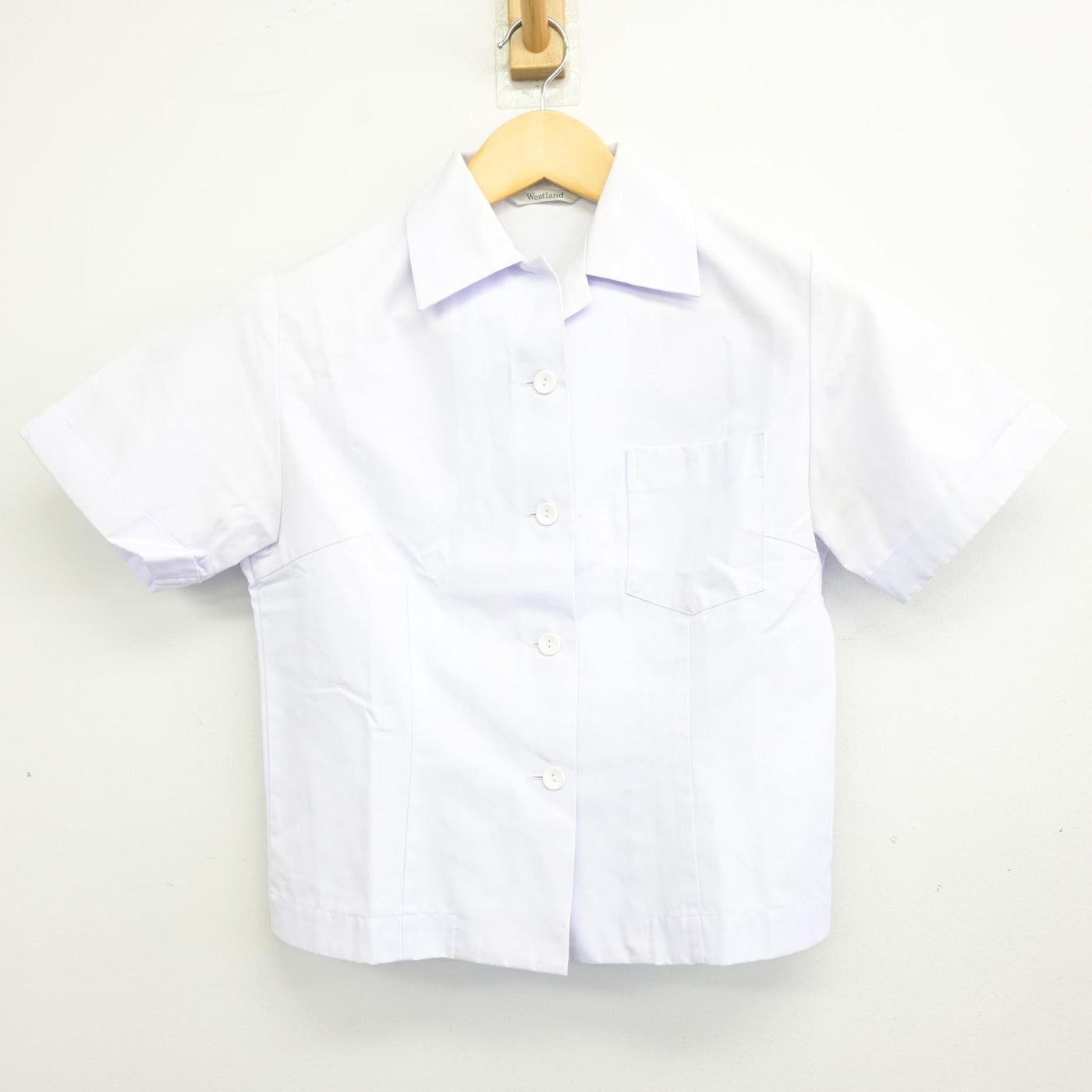 【中古】富山県 富山中部高等学校 女子制服 2点 (シャツ・スカート) sf097694