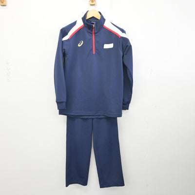 【中古】富山県 富山中部高等学校 女子制服 2点 (ジャージ 上・ジャージ 下) sf097696